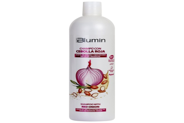 Champús para estimular el crecimiento del pelo - Imagen del Champú Blumin con Cebolla Roja
