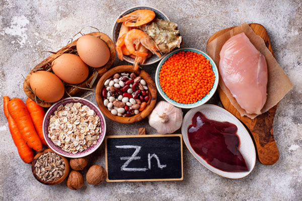 Plano general de alimentos ricos en zinc para ganar masa muscular de forma natural