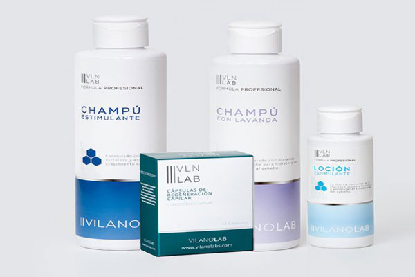 Cabello en invierno - Presentación comercial del pack premium de regeneración capilar de Vilanolabs 